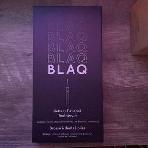 BLAQ Battery Powered Toothbrush